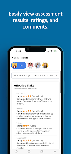 Minerva Parent App Screen 3