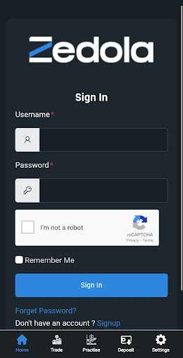 Android application Zedola screenshort