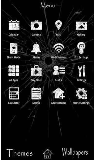 Cool Theme-Screen Crack- Screen 2