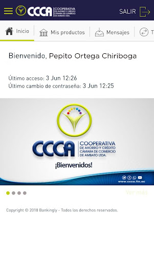 CCCA VIRTUAL Screen 2