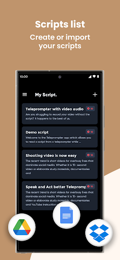Teleprompter with Video Audio - Productivity - apps