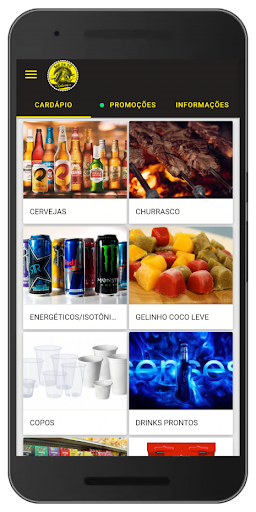Android application Bar da Dê delivery screenshort