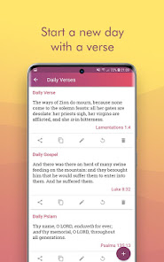 Captura 4 Daily Devotional Bible App android