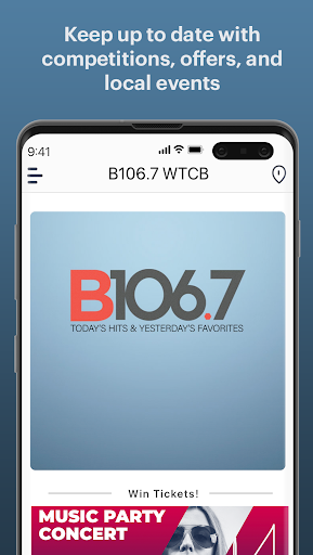 B106.7 WTCB Screen 3
