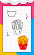 screenshot of How to draw cute food by steps