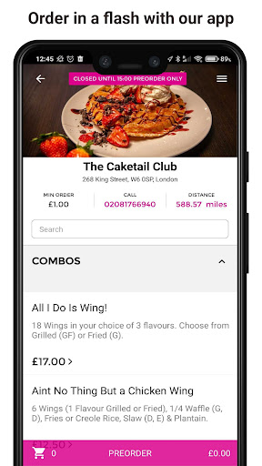 The Caketail Club Screen 2