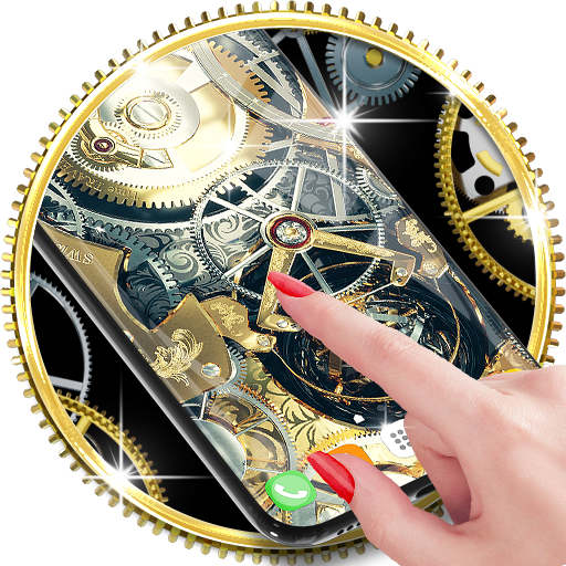 Golden Device Wallpaper Theme logo