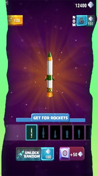 Rocket Hit - Tap Tap Game 1.01 APK + Mod (Unlimited money) إلى عن على ذكري المظهر