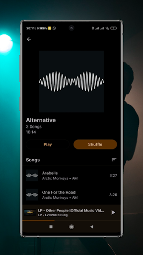 Music player Screen 3