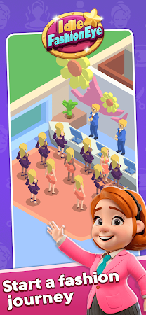 Game screenshot Idle Fashion Eye: Beauty Salon mod apk