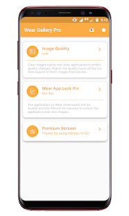 Wear Gallery Pro. Tangkapan layar