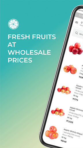 Android application freshOk: Fruits App screenshort