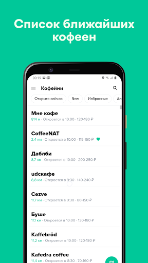 Кофейная Карта Screen 2