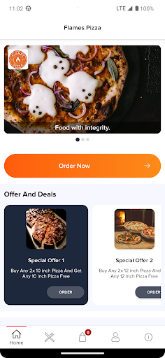 Flames pizza Screenshot 2 - AppWisp.com