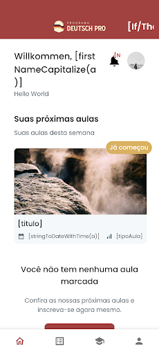 Deutsch Pro - Agendamento Screen 3