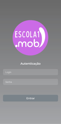 Android application Escola1.mob screenshort