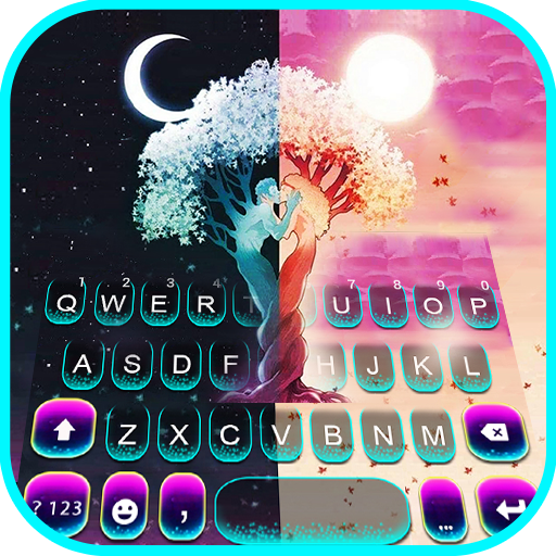 Sun Moon Love Keyboard Backgro logo