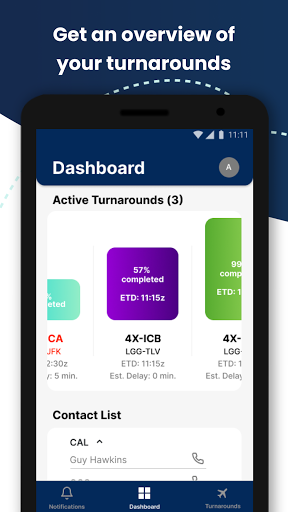 Android application Challenge Turnaround screenshort
