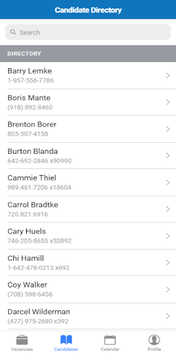 PeopleRecruit Screen 2