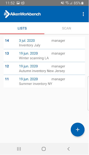 Aiken List Maker Screen 2