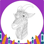 Cover Image of Download Sheep Mandala Coloring Book  APK