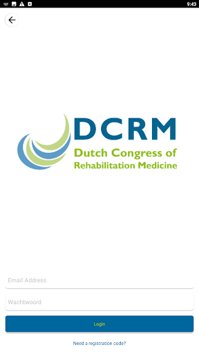 Android application DCRM 2023 screenshort