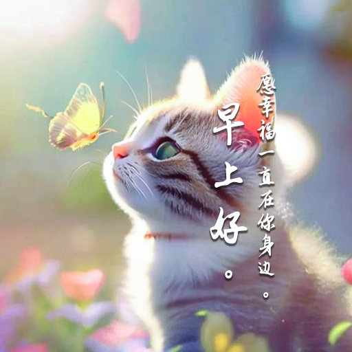 大家早上好, 愿幸福一直在你身边 logo