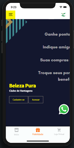 Natura Minha Terra Fidelidade Screen 2