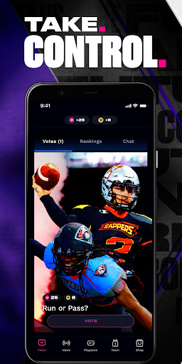 Android application The Control App screenshort