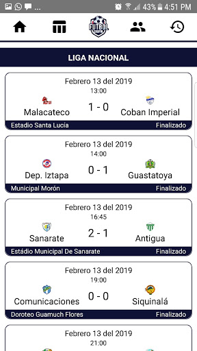 Fútbol Chapin Screen 3
