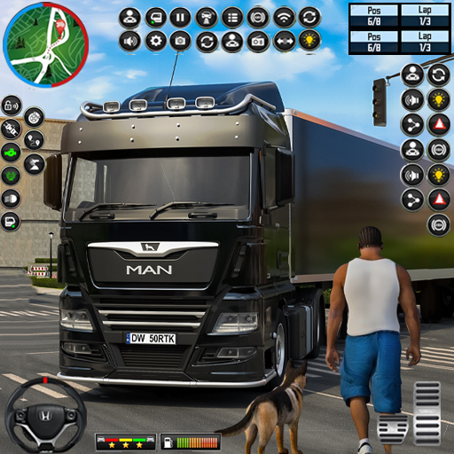 US Euro Truck Driving Games 3d