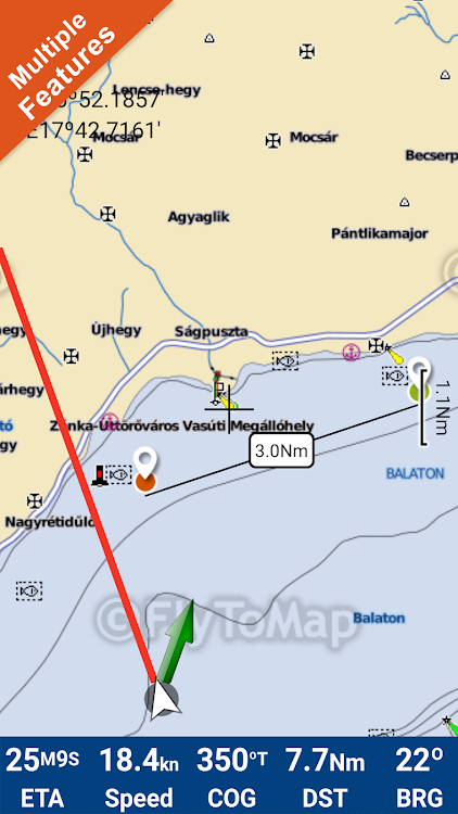 Balaton Lake GPS Map Navigator - 4.4.3.7.5 - (Android)