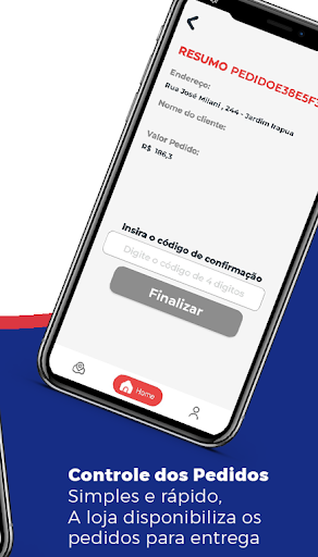 BEM TE FAZ Delivery Tracking Screen 2