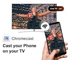 screenshot of TV Screen Chromecast Mirroring