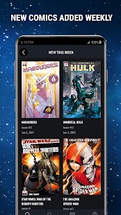 Marvel Unlimited -kuvakaappaus