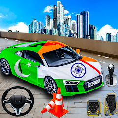 App India vs Pakistan Car Parking Android game 2023 