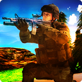 Army Train Gun shooting Attack:Real Commando Fight icon