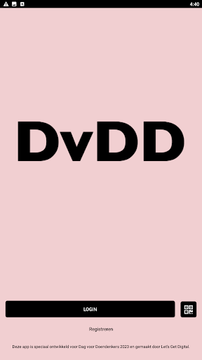 Android application Dag voor DoenDenkers screenshort