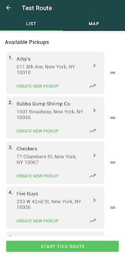 Android application Veriflux screenshort