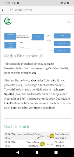 BESJ-Liga Zone Zürich Screen 2