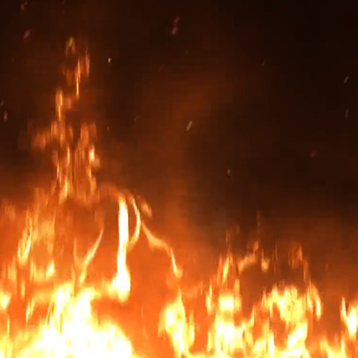 fire burning wallpaper logo