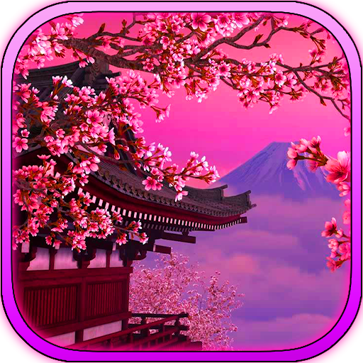 Sakura Wallpaper 4k logo