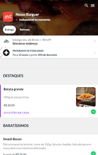 Nosso Burguer Screen 3
