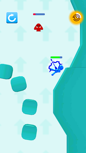 Android application Bow and recoil screenshort