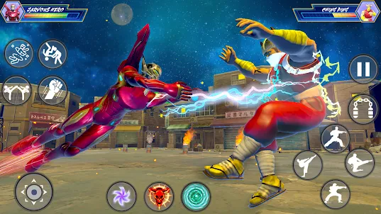 Superhero Duel Street Fight