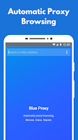 screenshot of Blue Proxy: proxy browser VPN