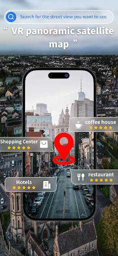 Android application Live Earth Map- Street View 3D screenshort