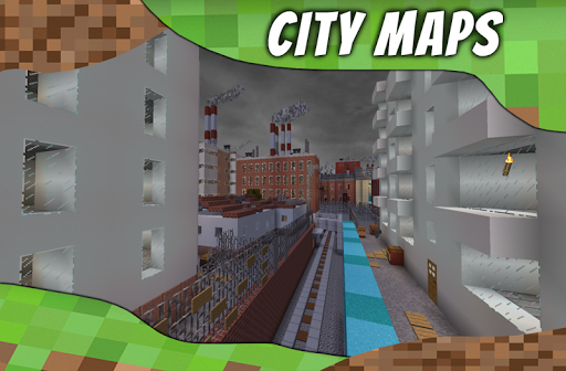 City maps for MCPE. Modern cit Screen 3