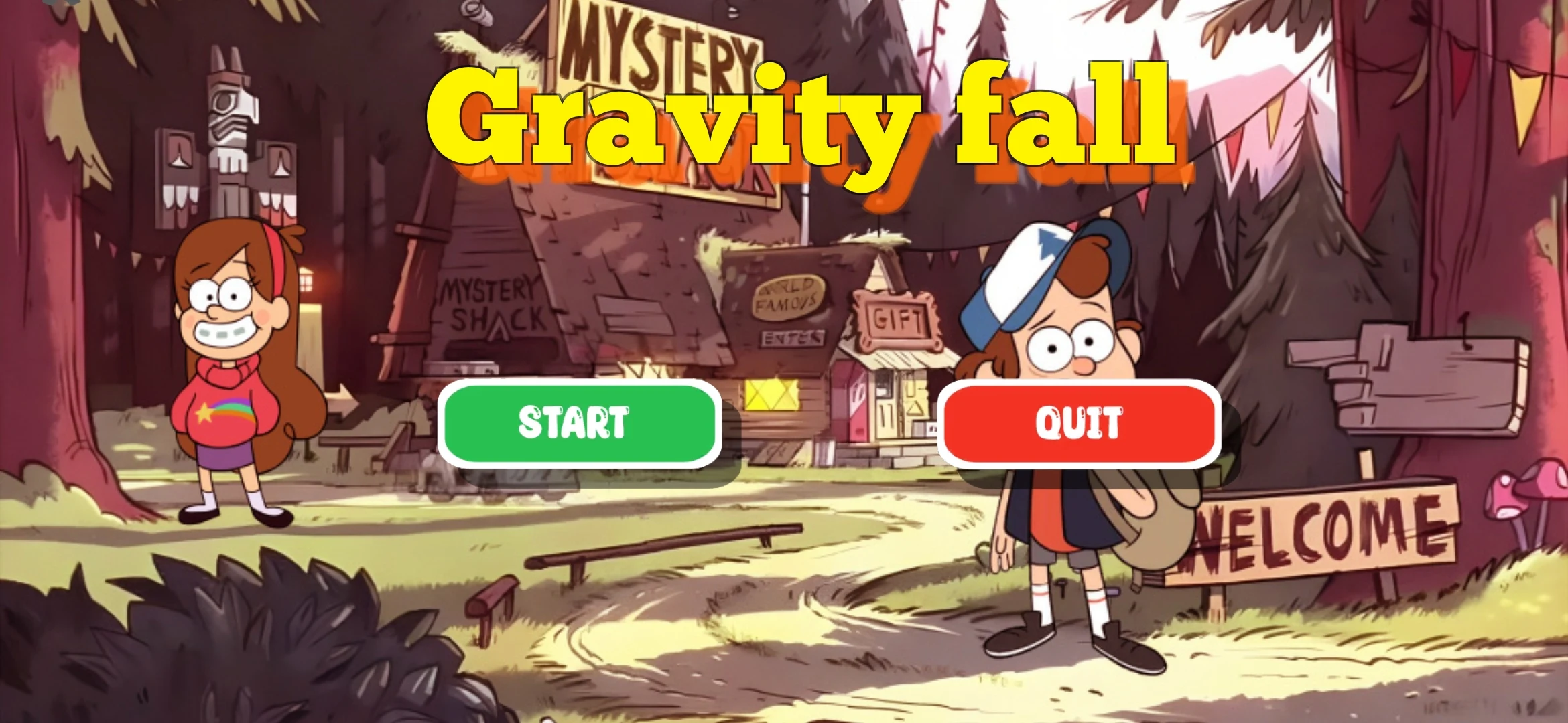 Gravity fall Game