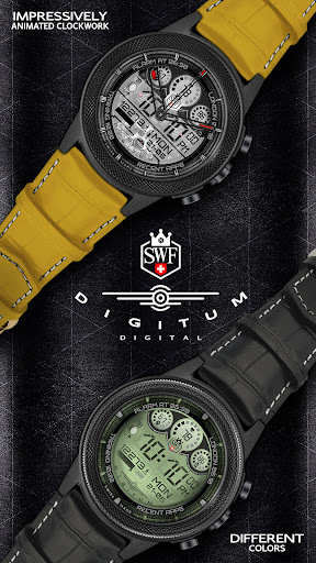SWF Digitum Digital Watch Face Screen 3